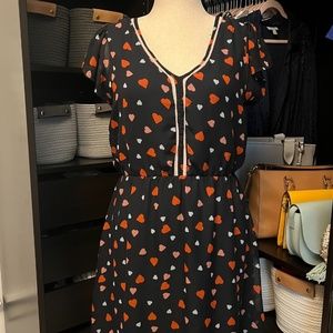 Maison Jules Flirty Valentine Dress